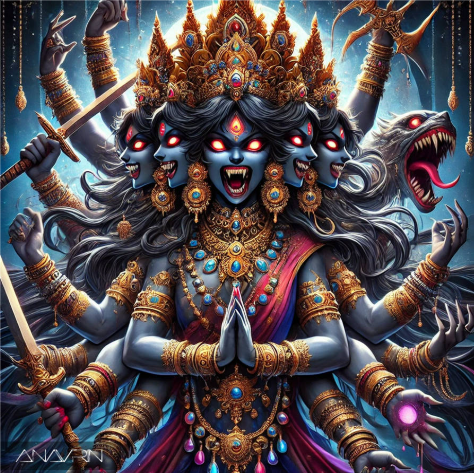 KALI's 10 Mahavidyas For Developing Superconscious Bliss And Love Power