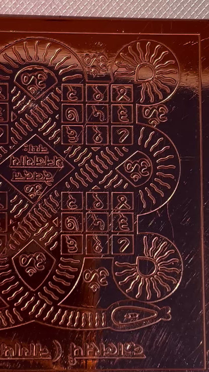 Powerful Tantric NAGA/NAGINI  yantra